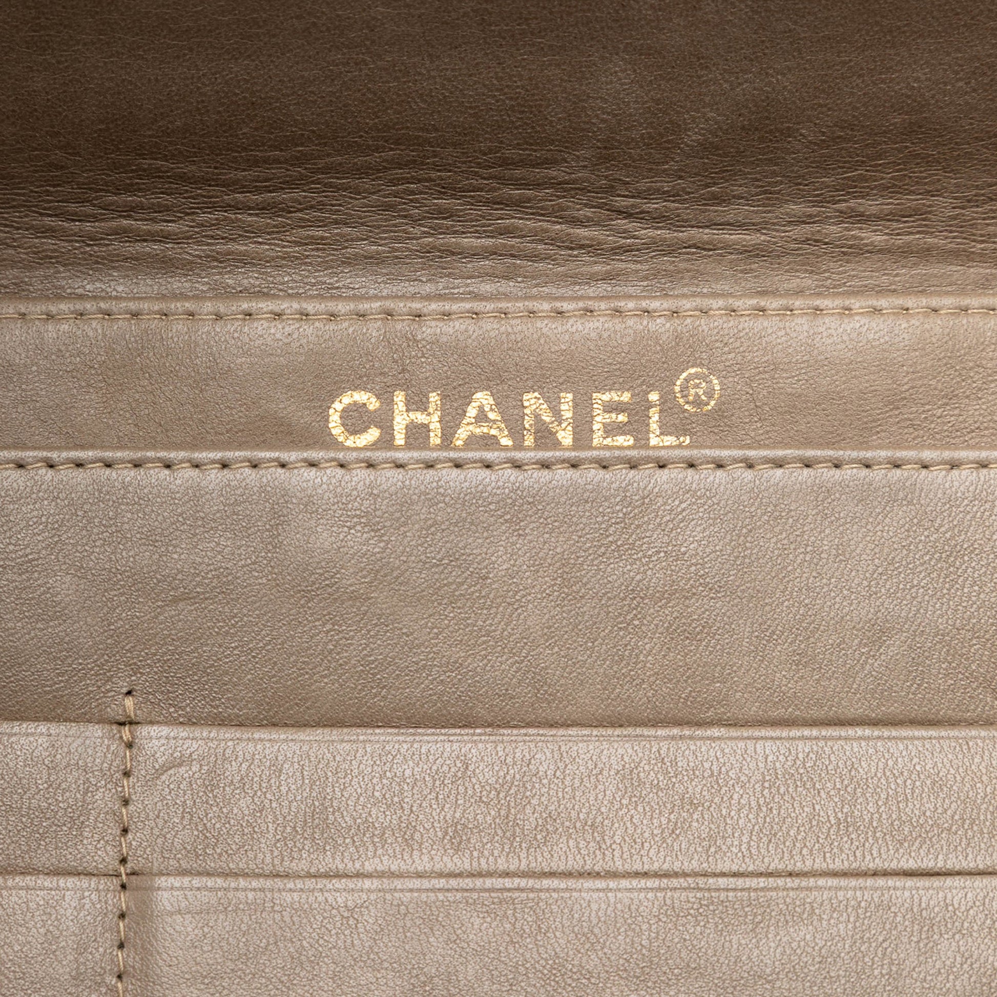 Chanel CC Chocolate Bar Denim Flap