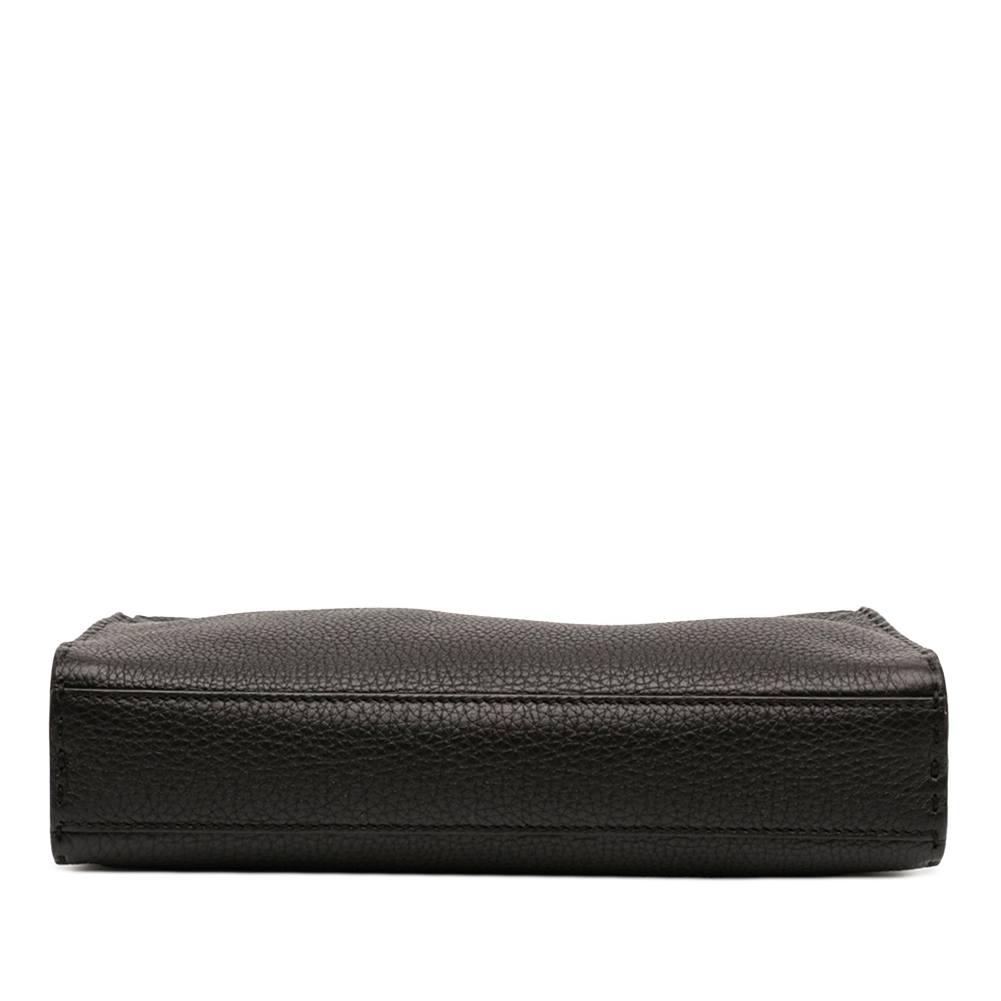 Fendi Mini Calfskin Romano Selleria Peekaboo Iconic Fit Satchel