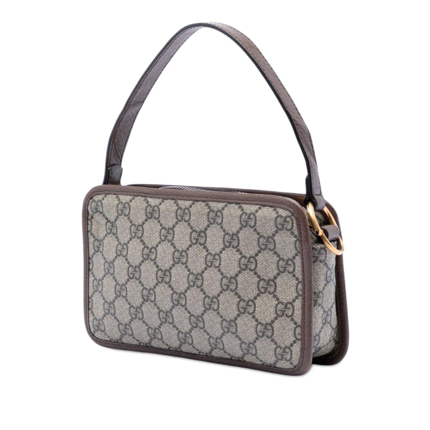 Small GG Supreme Web Ophidia Top Handle Bag