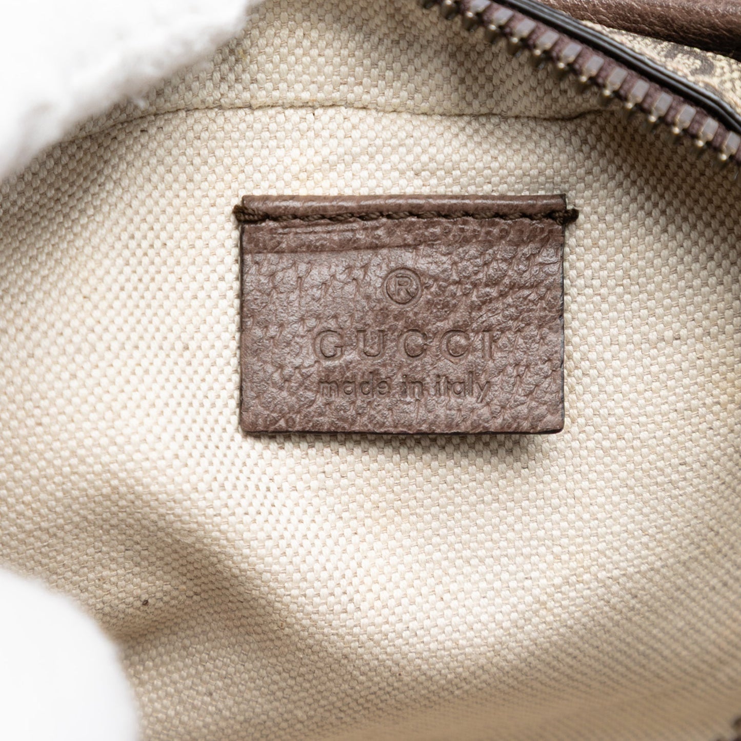 Small GG Supreme Web Ophidia Top Handle Bag