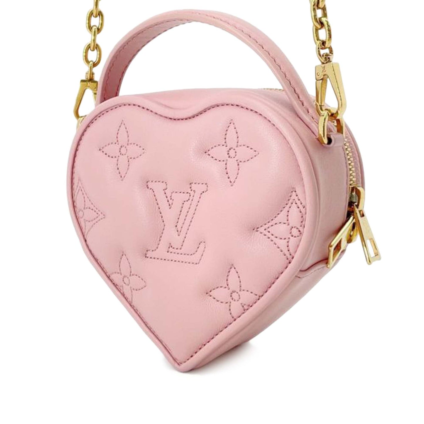 Louis Vuitton Monogram Embroidered Pop My Heart Pouch