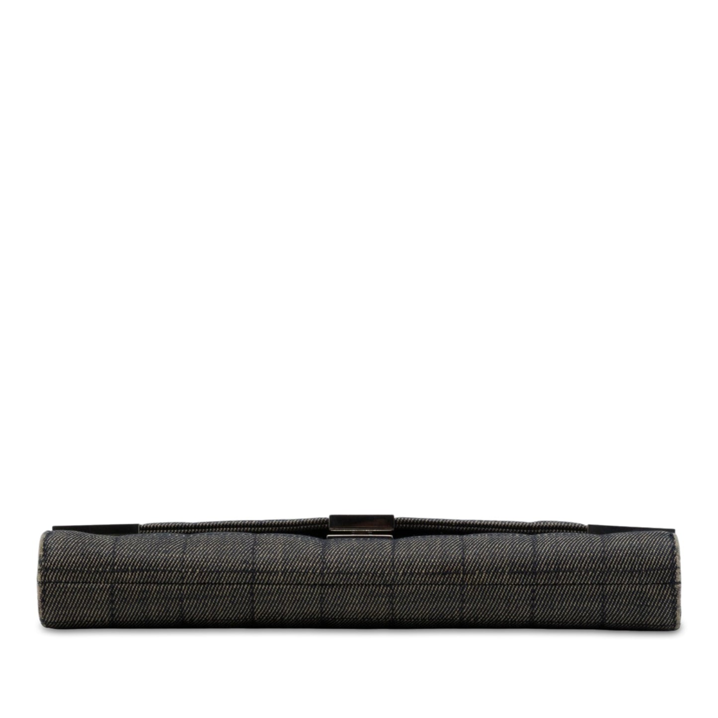 Chanel CC Chocolate Bar Denim Flap
