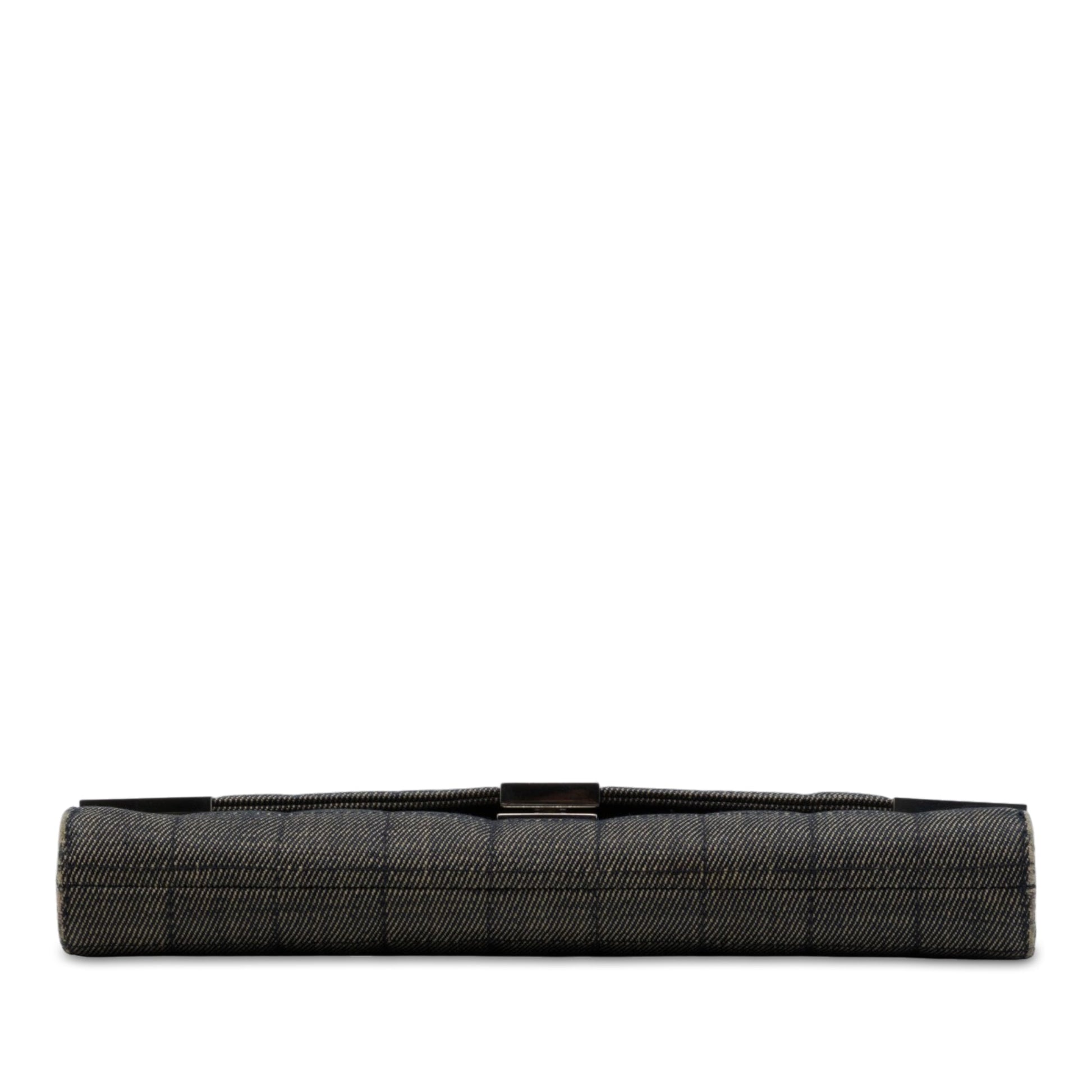 Chanel CC Chocolate Bar Denim Flap