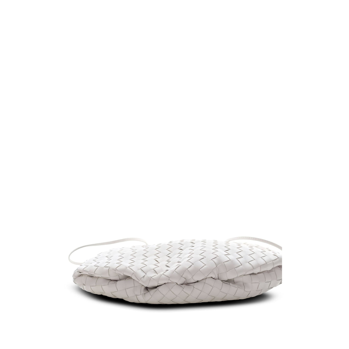 Bottega Veneta Small Nappa Intrecciato Bulb Satchel — White