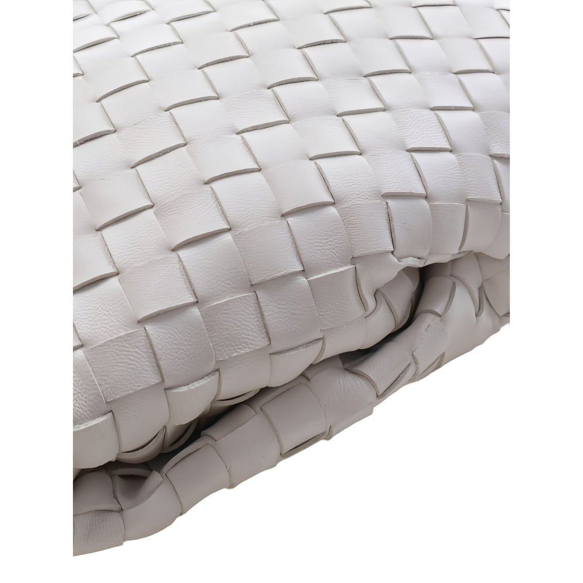 Bottega Veneta Small Nappa Intrecciato Bulb Satchel — White