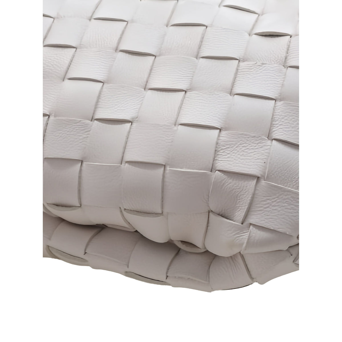 Bottega Veneta Small Nappa Intrecciato Bulb Satchel — White
