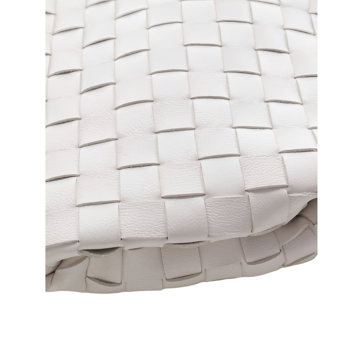 Bottega Veneta Small Nappa Intrecciato Bulb Satchel — White