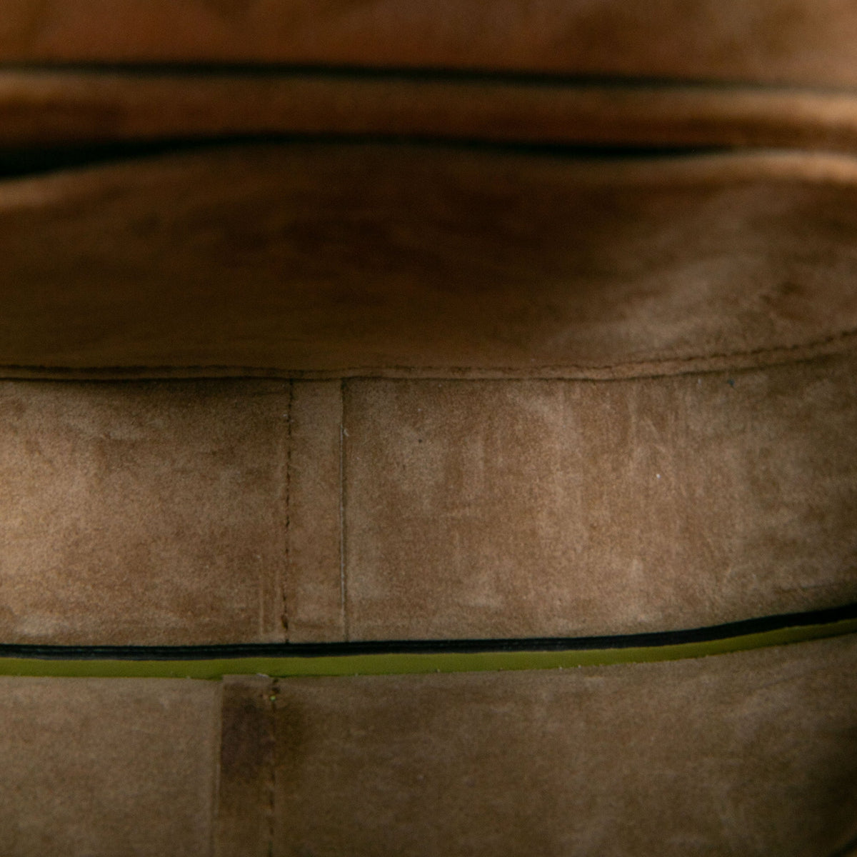 LOEWE Mini Soft Calfskin Gate Dual Crossbody — Green