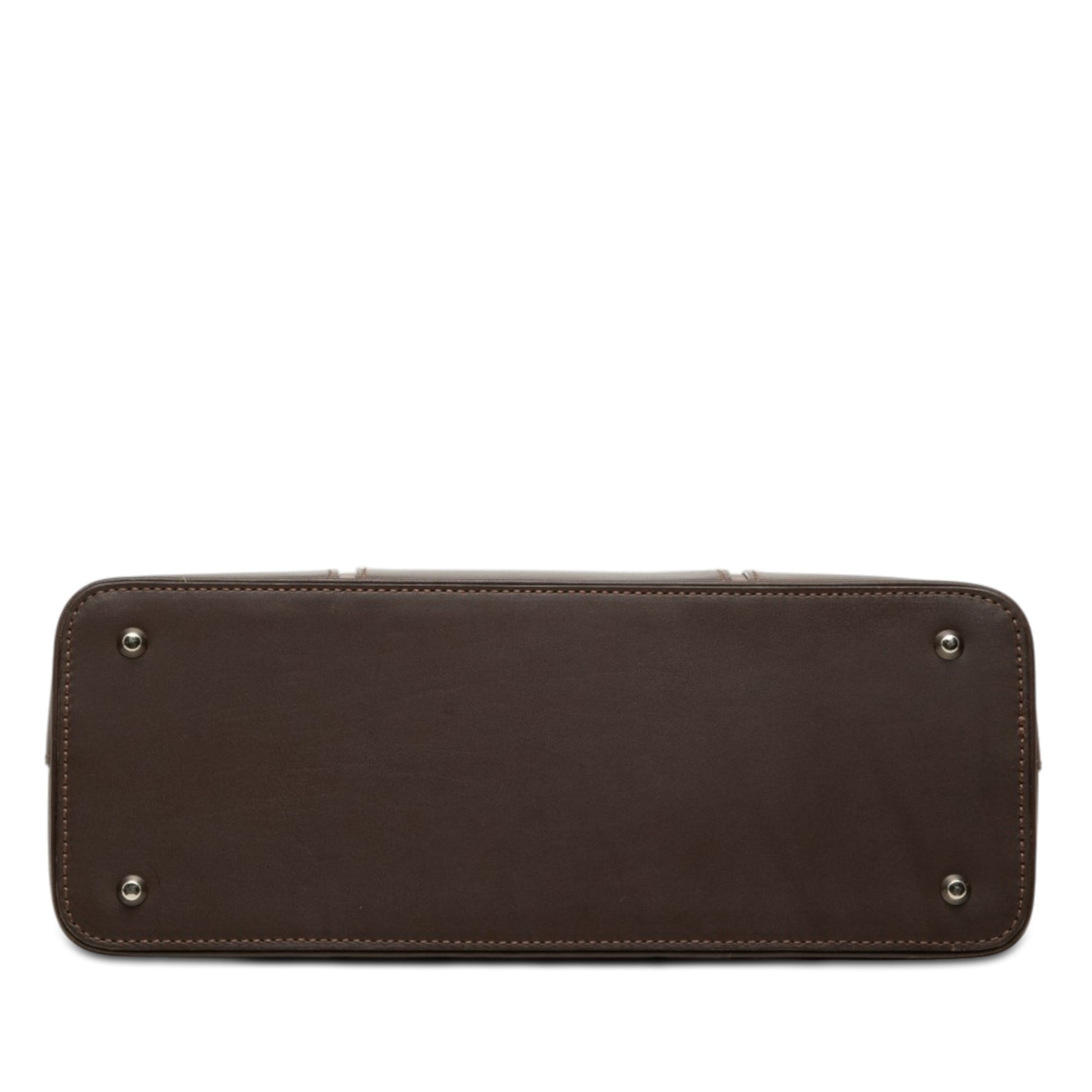 Burberry Leather Dome Handbag