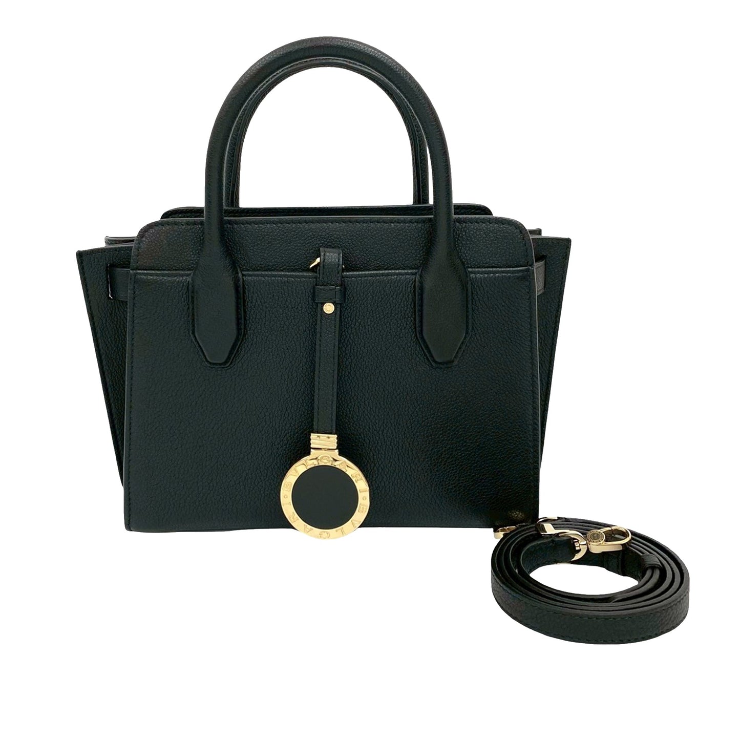 Bvlgari Leather Alba Satchel
