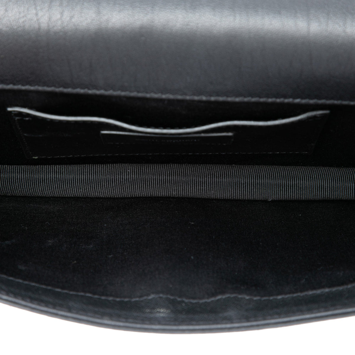 Saint Laurent Studded Leather Monogram Clutch