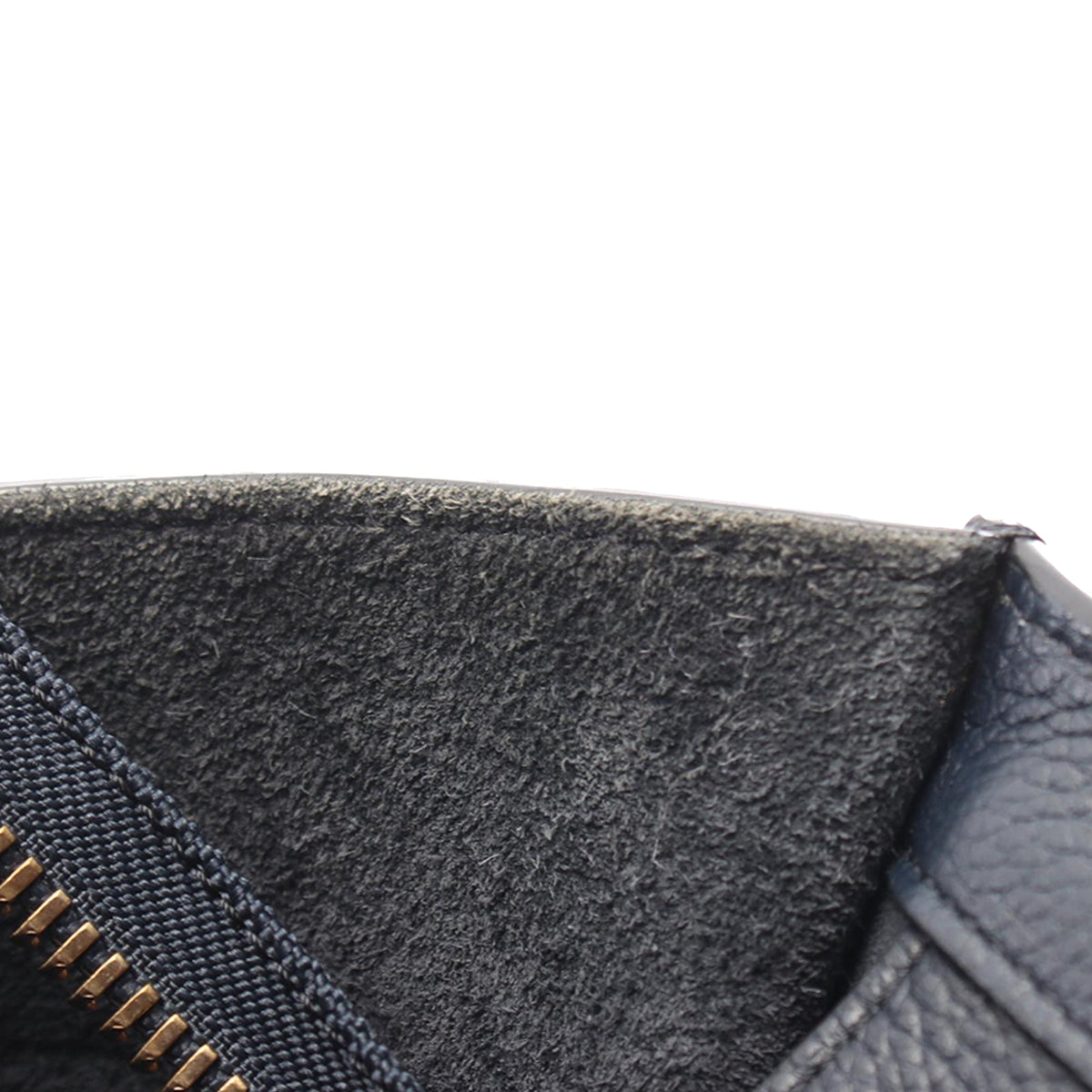 Celine Micro Leather Luggage Tote — Blue