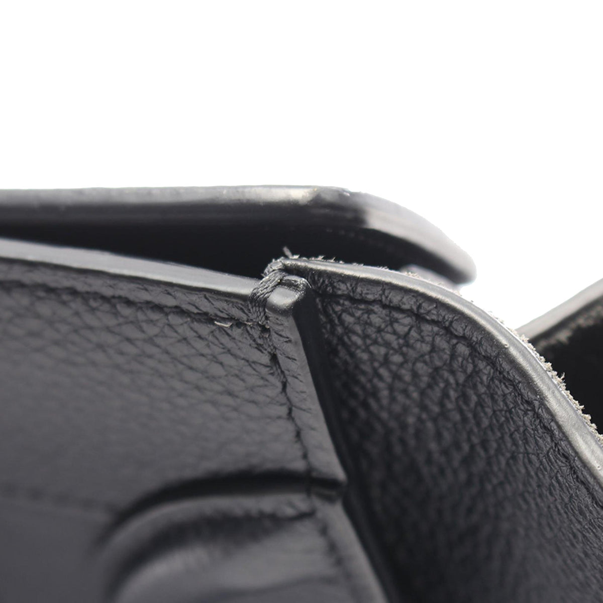 Celine Micro Leather Luggage Tote — Blue