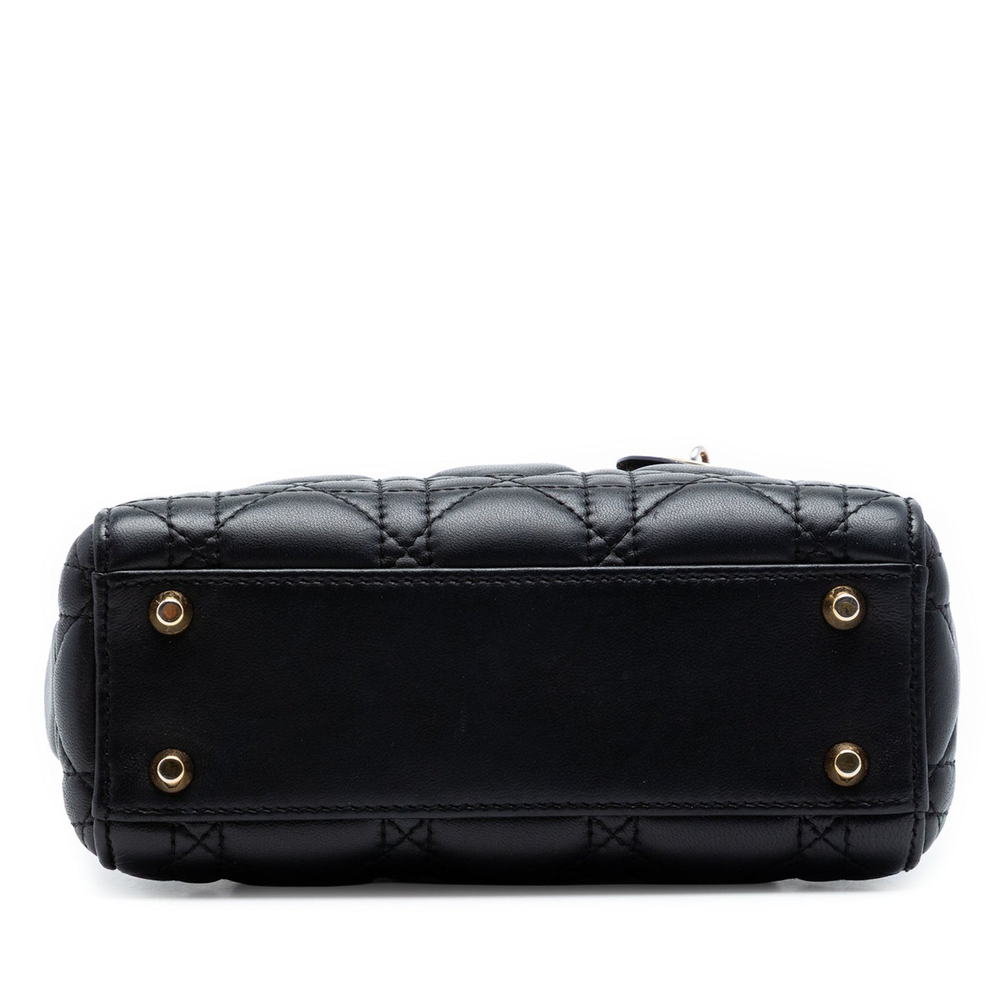 Dior Mini Lambskin Cannage Lady Dior