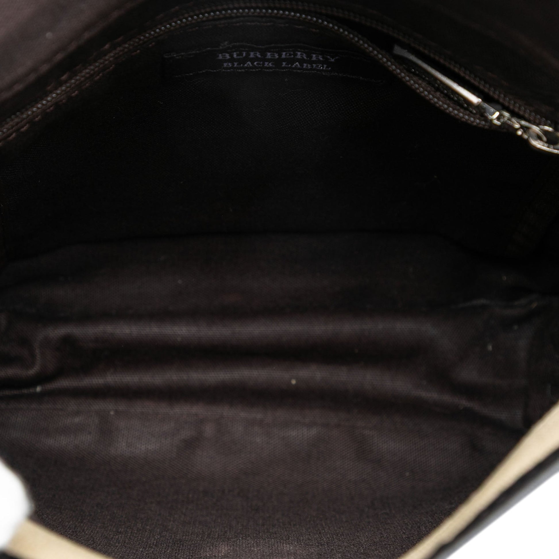 Burberry Nova Check Trimmed Canvas Crossbody