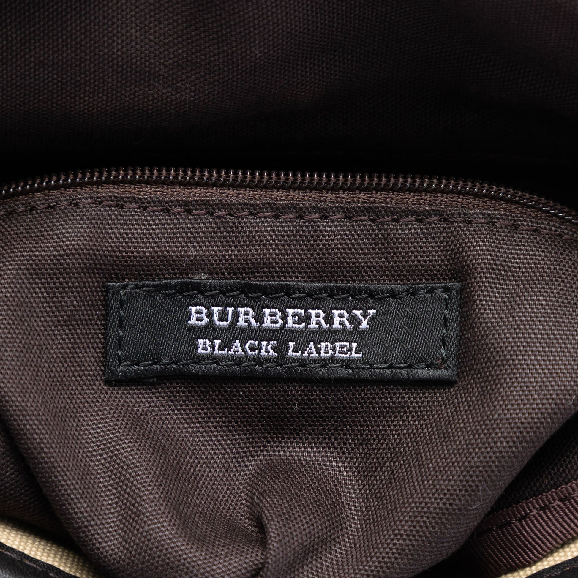 Burberry Nova Check Trimmed Canvas Crossbody