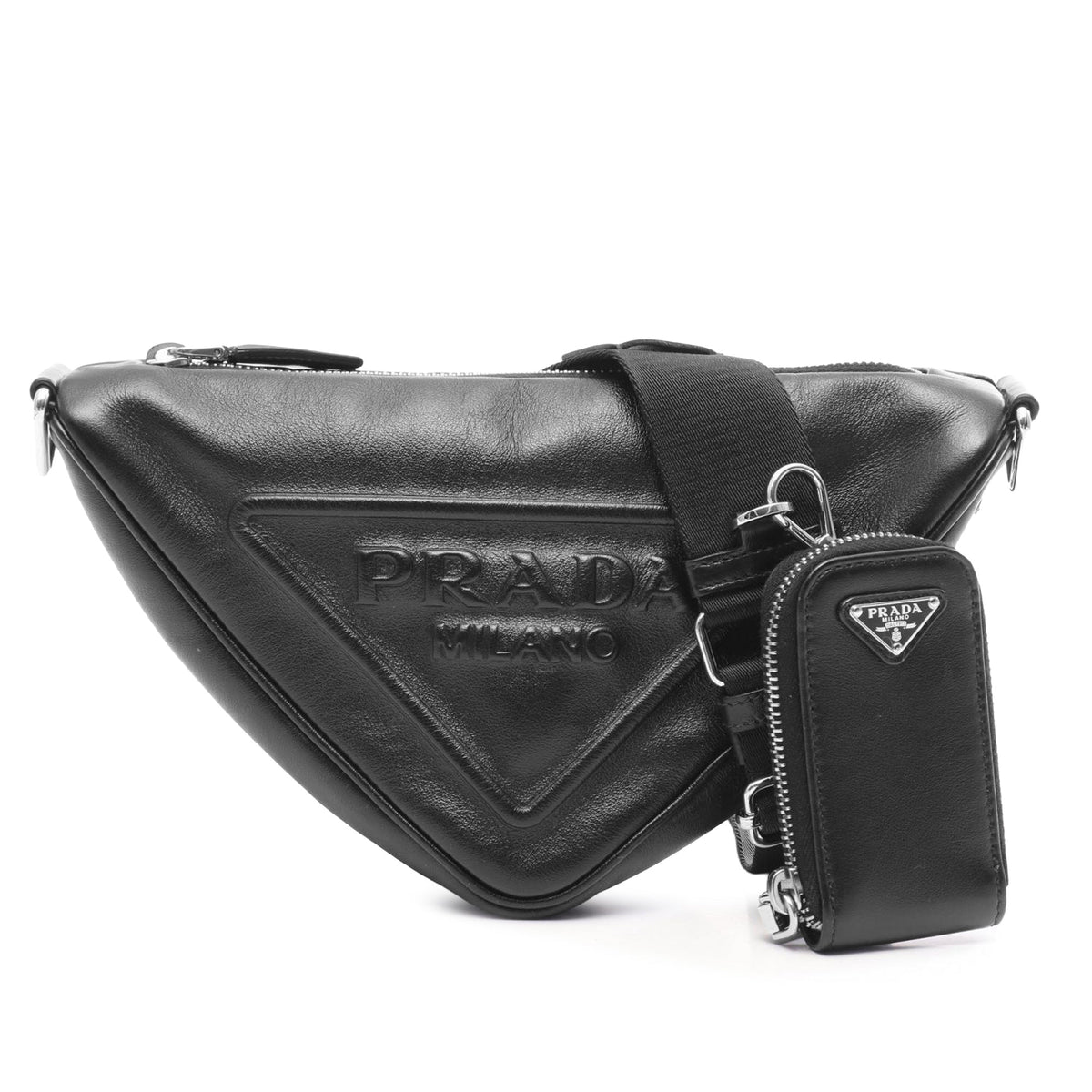 Prada Grace Lux Triangle Crossbody