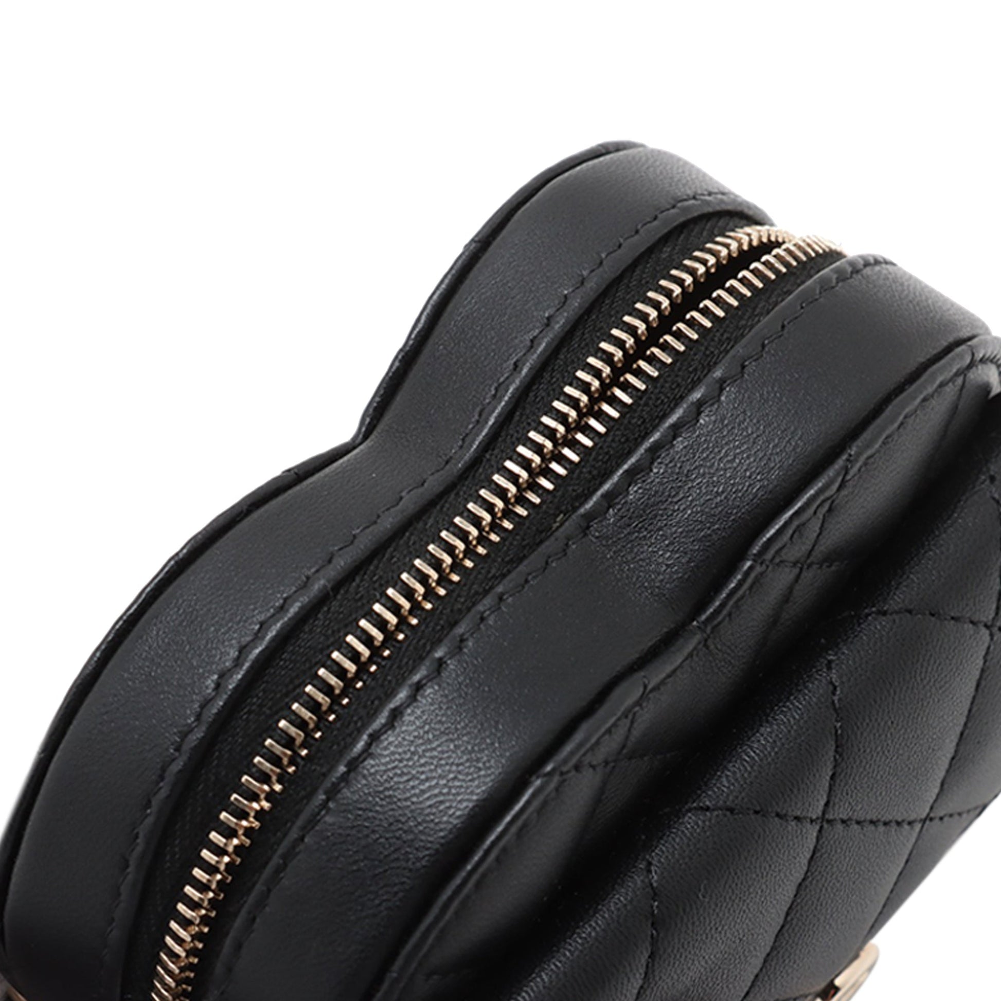 Chanel Mini Lambskin CC in Love Heart Belt Bag