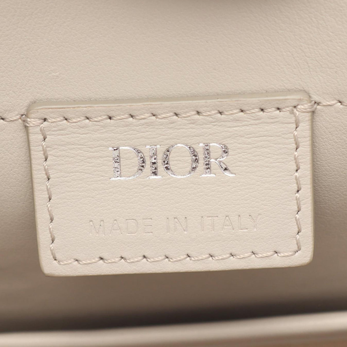 Dior CD Diamond Coated Canvas Corolle Tote