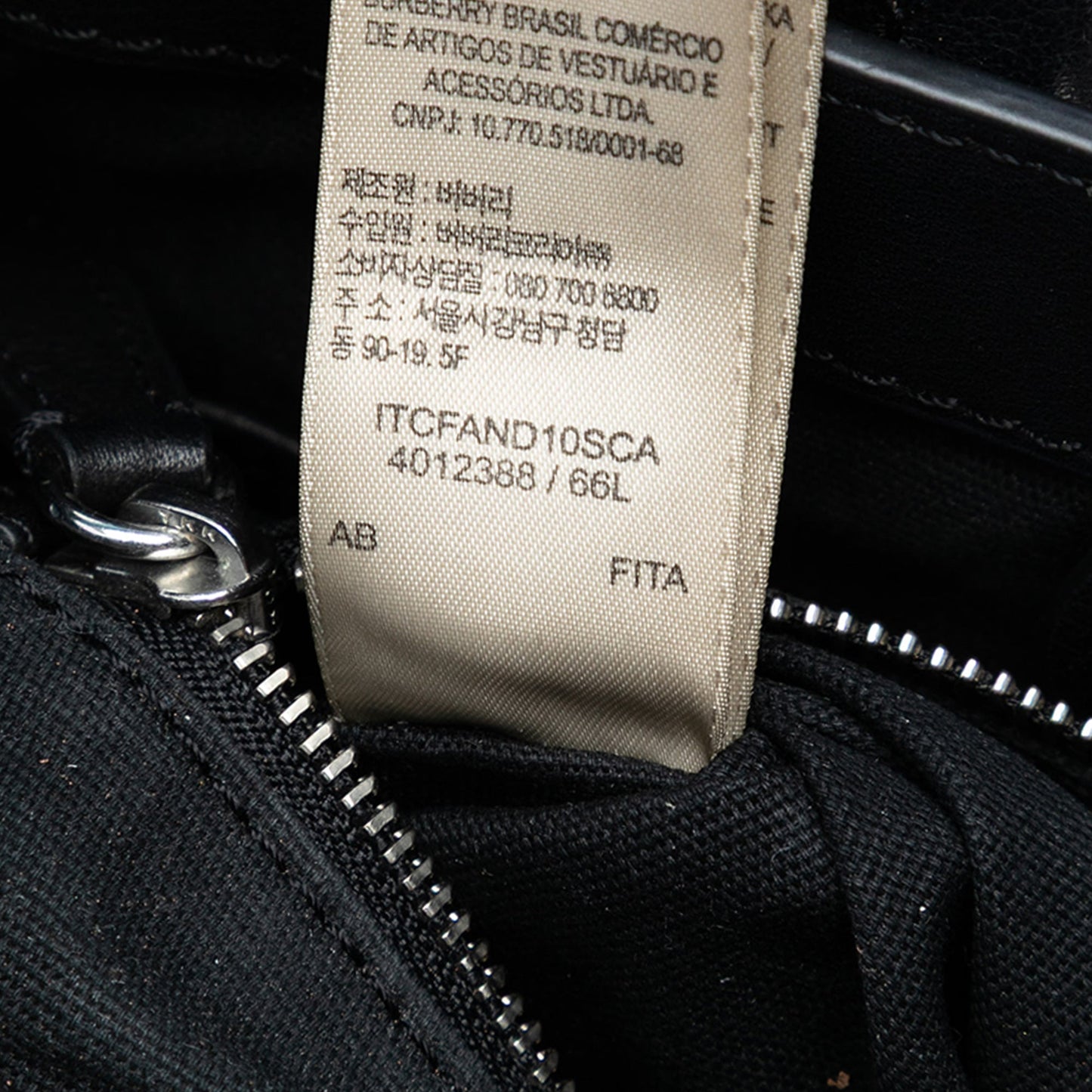 Burberry Baby Banner Studded Leather and House Check Tote
