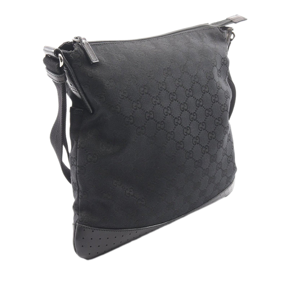 Gucci GG Canvas Perforated Crossbody