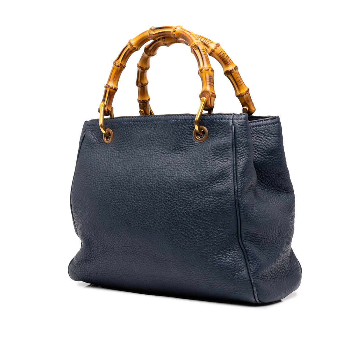 Gucci Small Calfskin Bamboo Shopper Satchel
