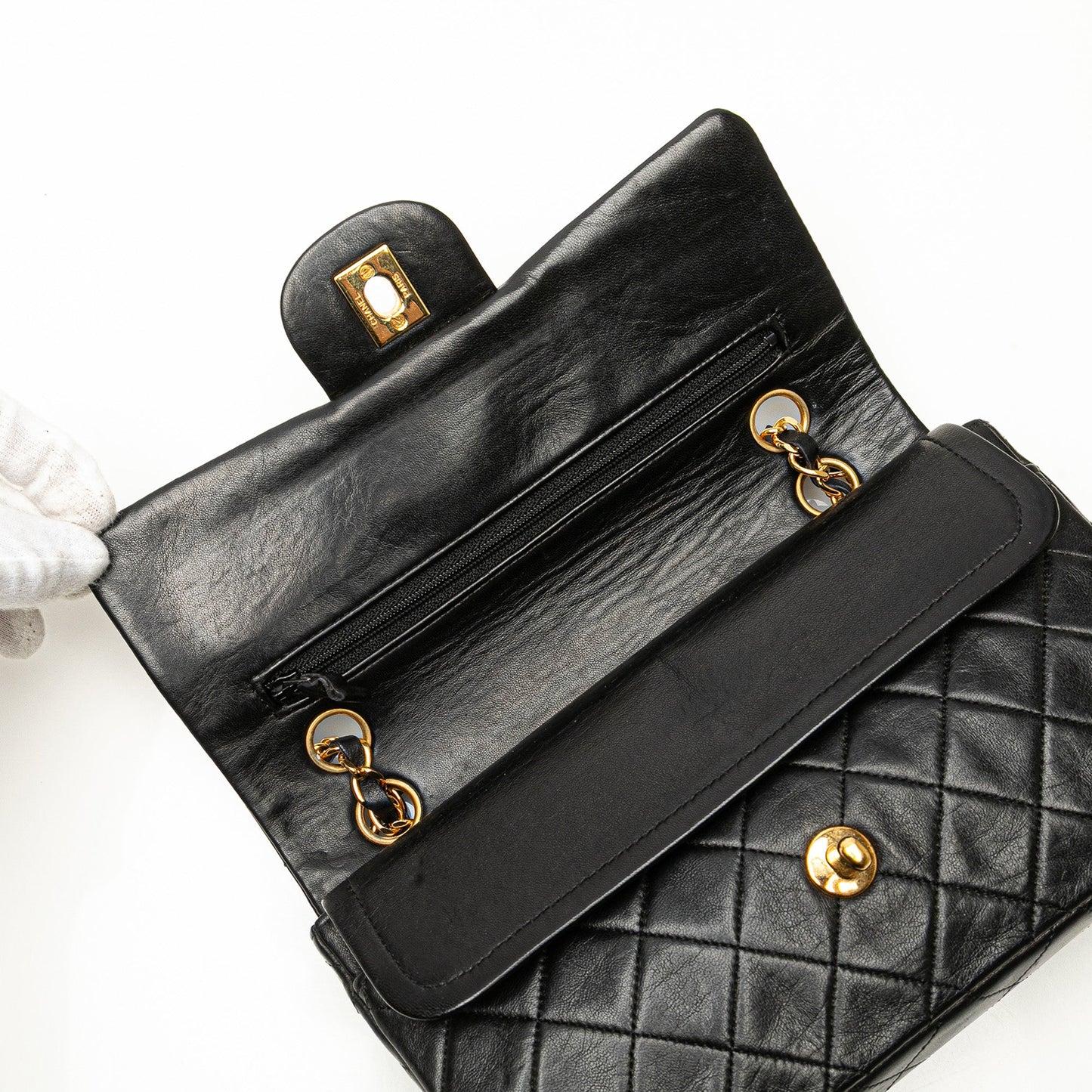 Chanel Small Classic Lambskin Double Flap