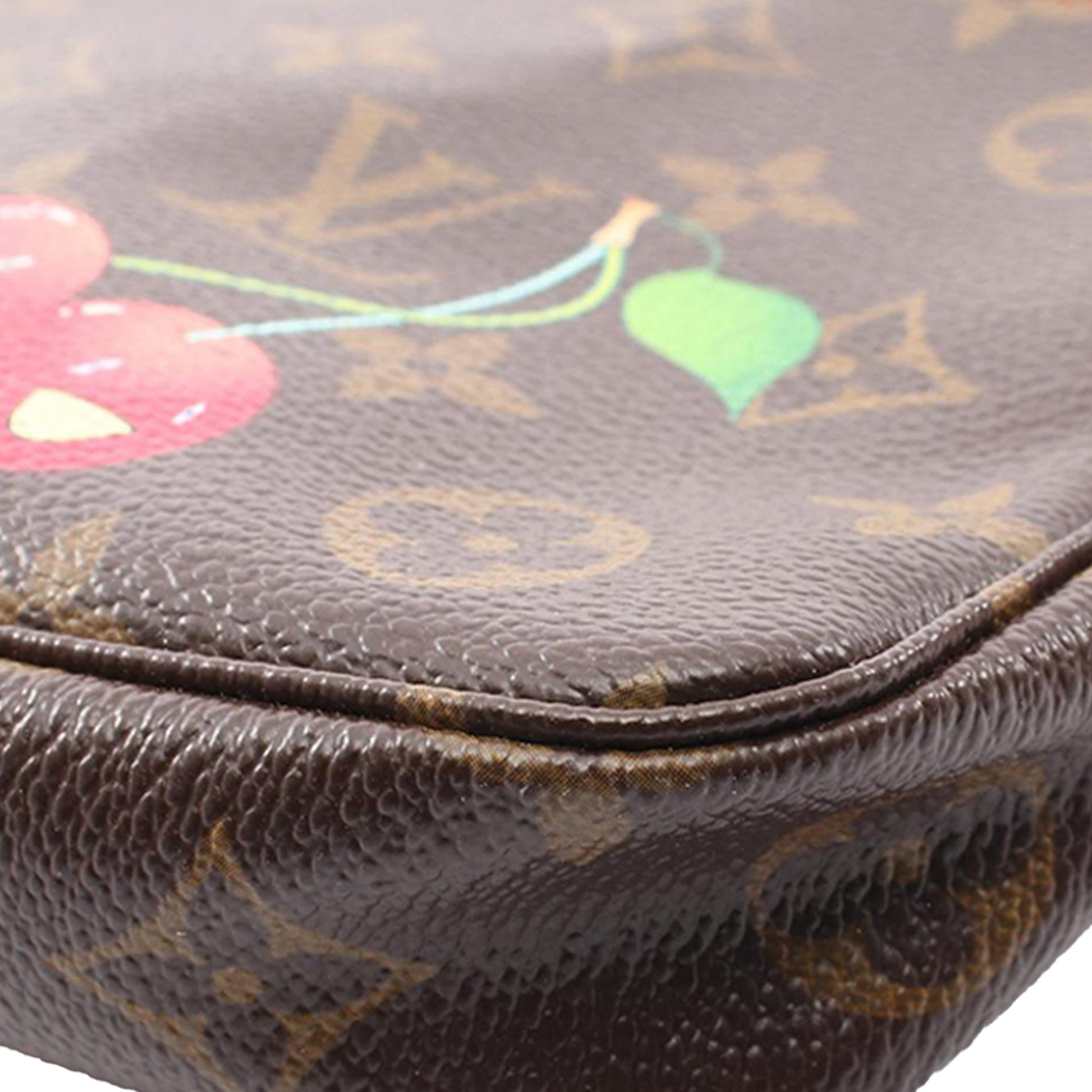 Louis Vuitton Takashi Murakami Monogram Cherry Pochette Accessoires