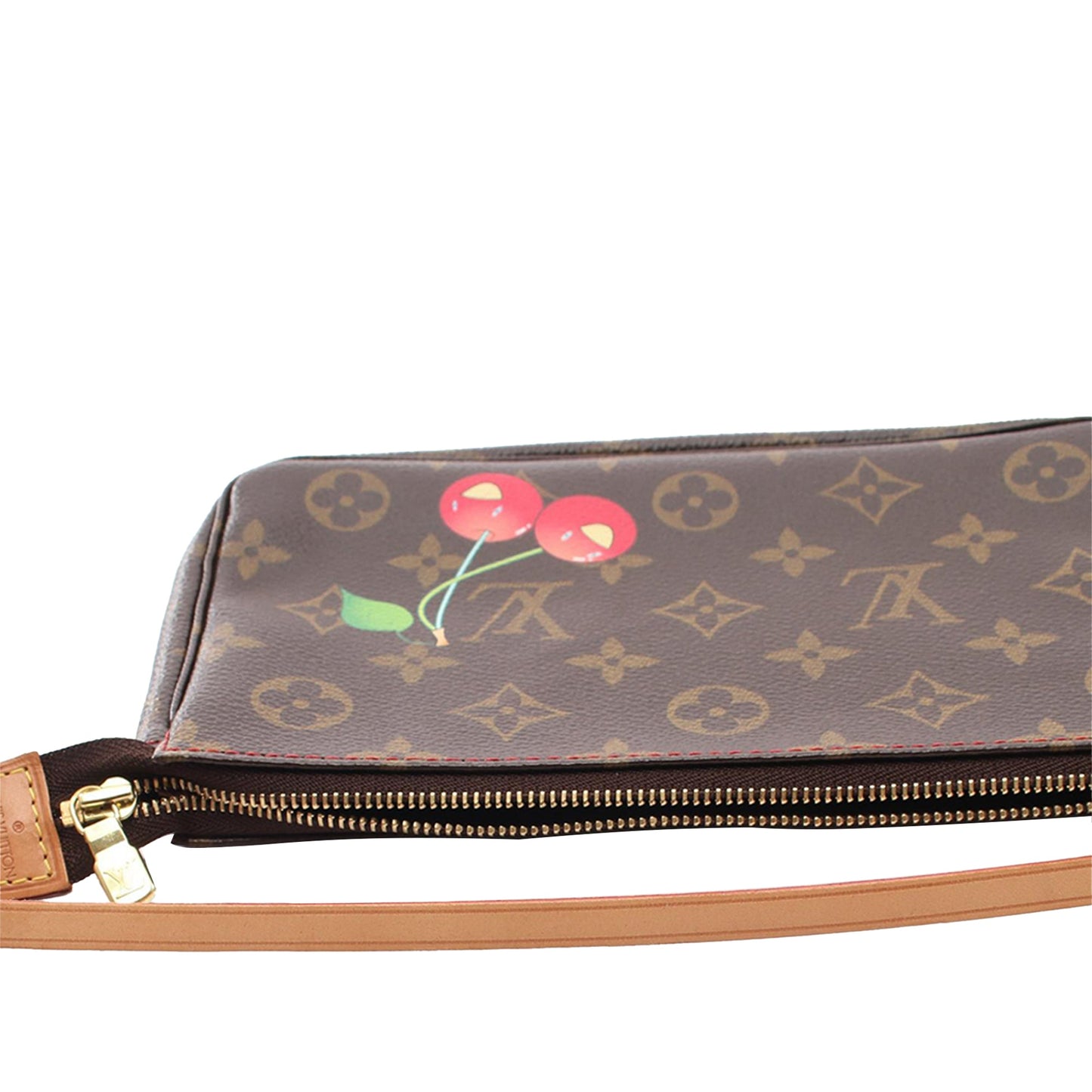 Louis Vuitton Takashi Murakami Monogram Cherry Pochette Accessoires