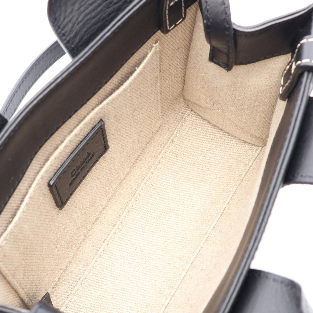 Chloé Mini Leather Woody Satchel