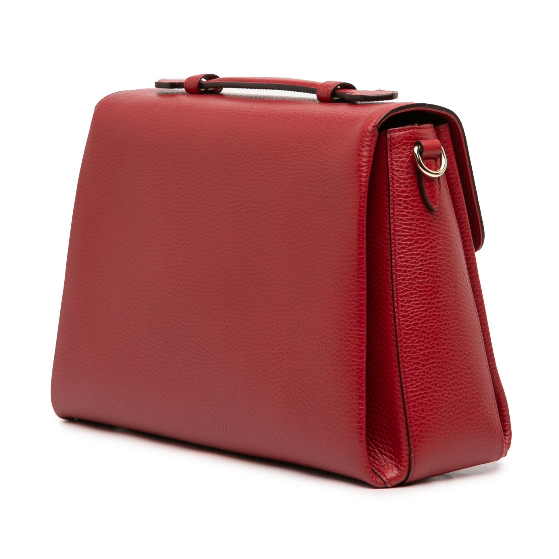 Gucci Medium Dollar Calf Interlocking G Satchel