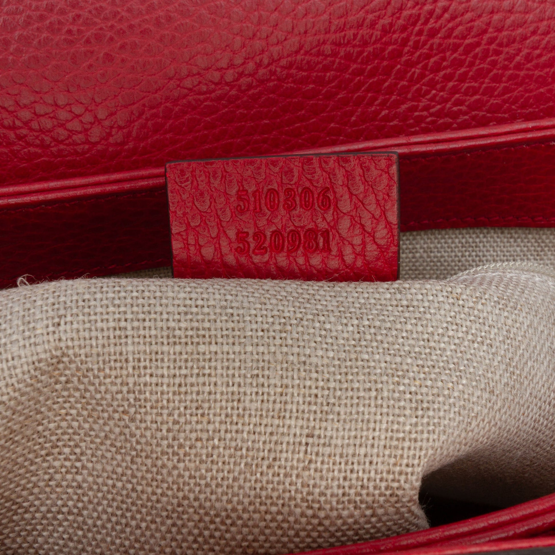 Gucci Medium Dollar Calf Interlocking G Satchel