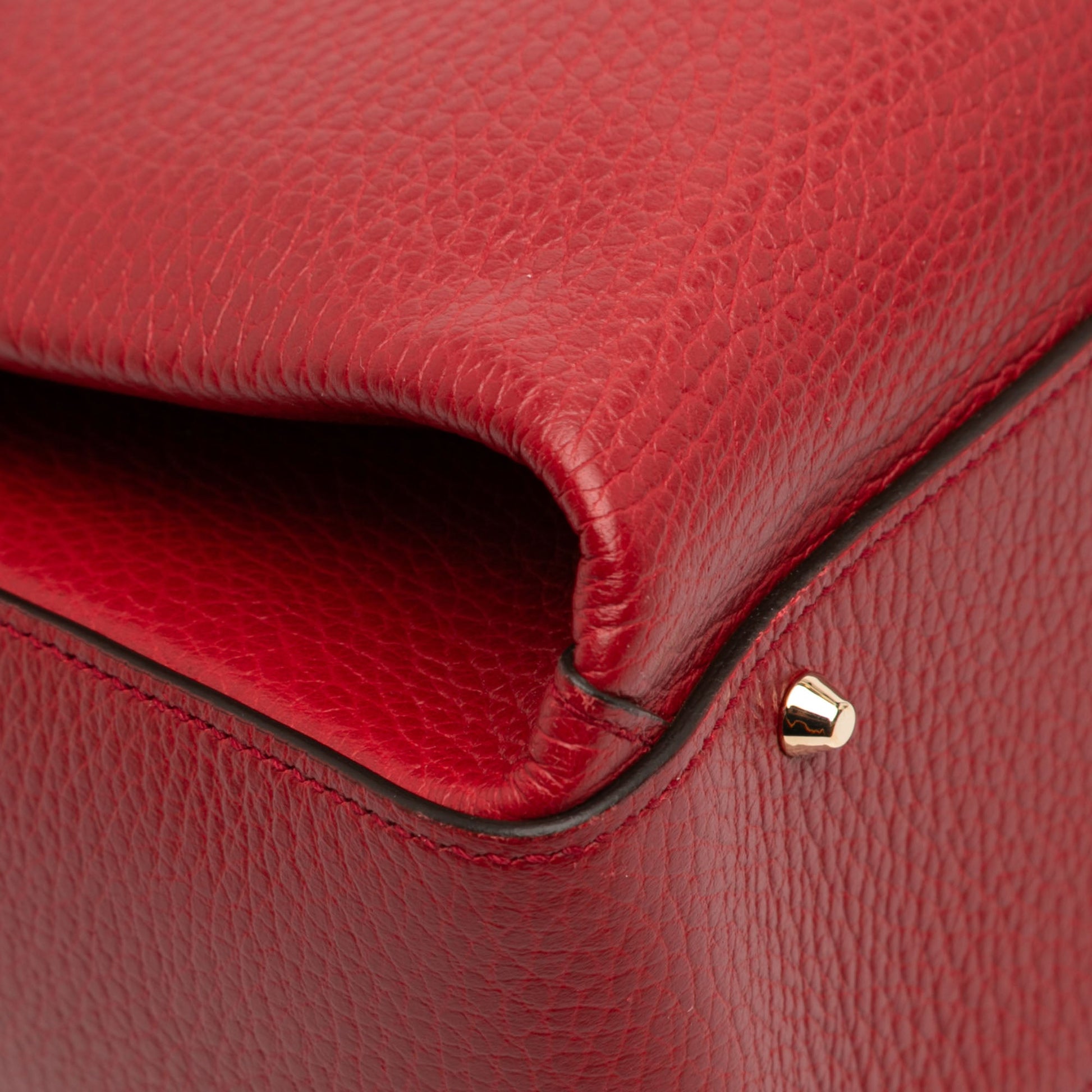 Gucci Medium Dollar Calf Interlocking G Satchel