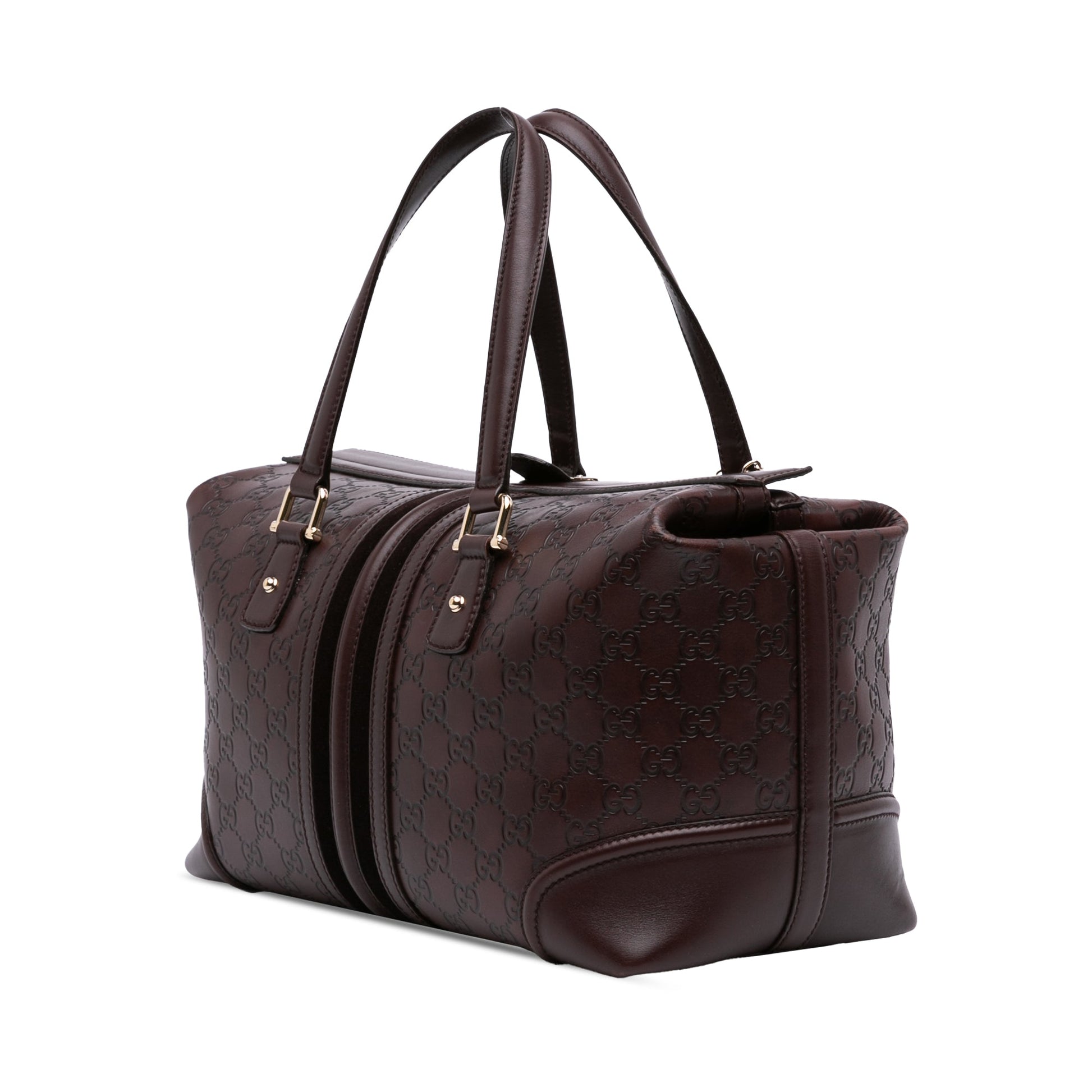 Gucci Guccissima Treasure Boston Bag