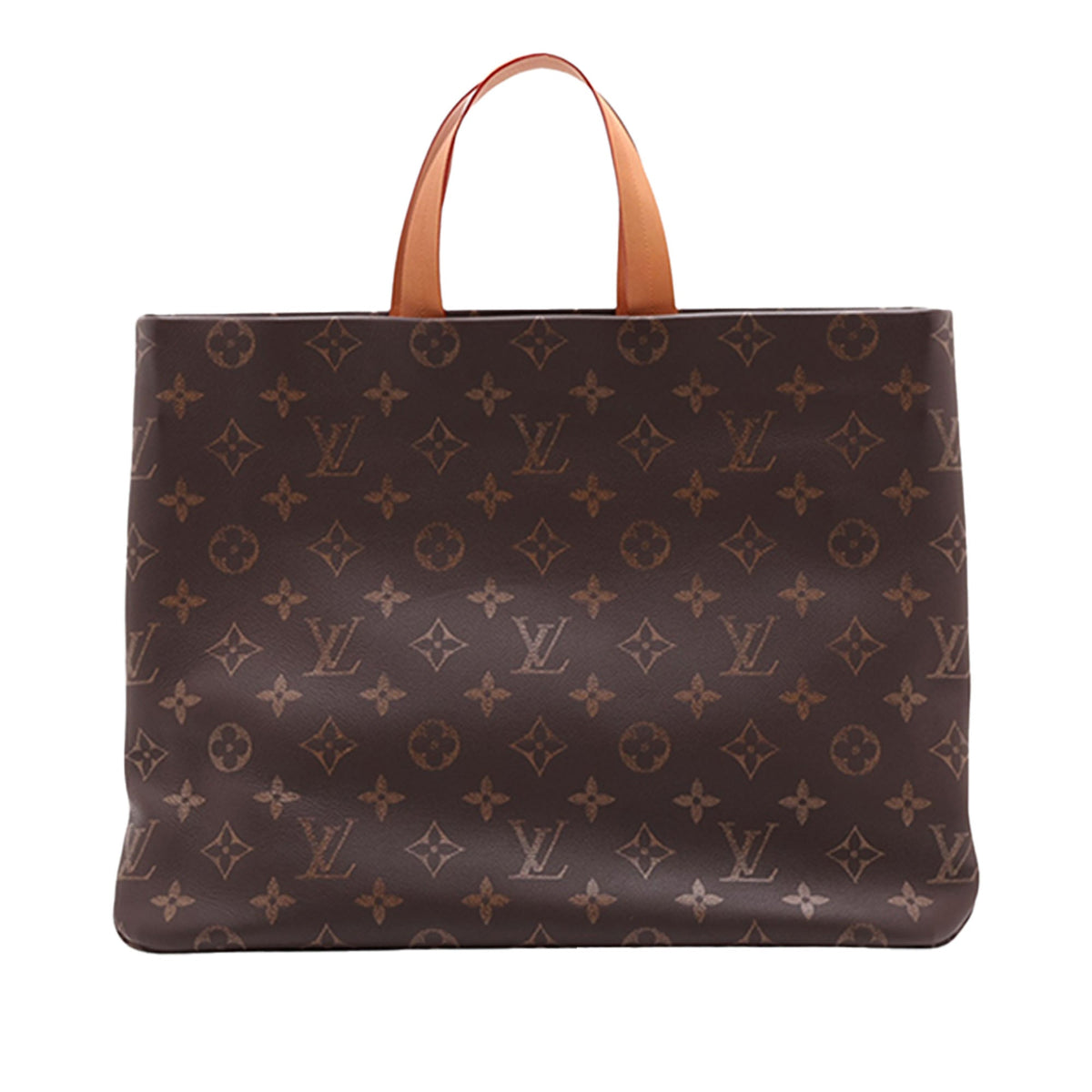 Louis Vuitton Autres Cuir Monogram Shopper Tote MM — Brown
