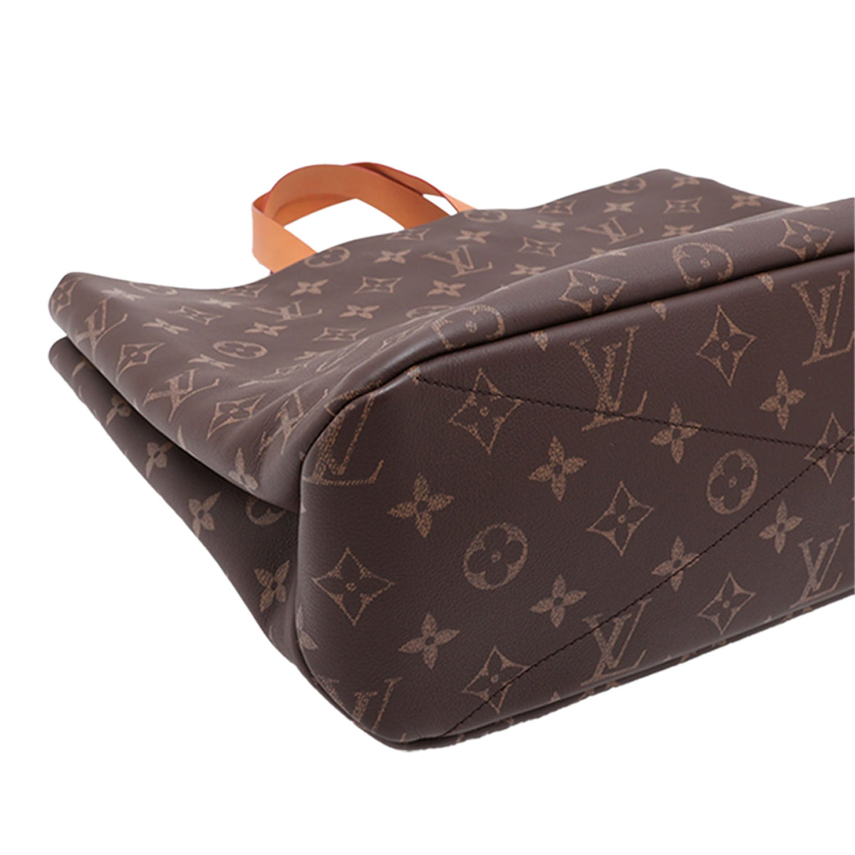 Louis Vuitton Autres Cuir Monogram Shopper Tote MM — Brown