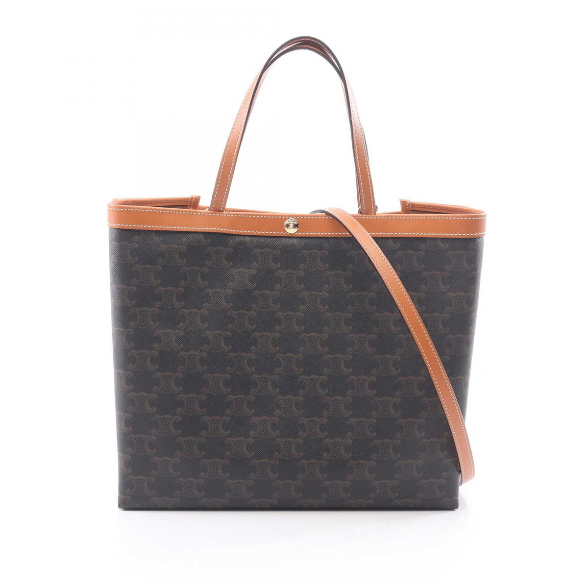 Celine Triomphe Vertical Square Cabas Tote