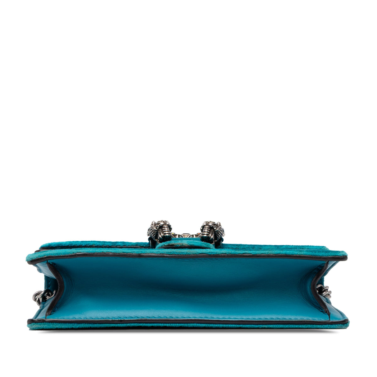 Gucci Mini Velvet Dionysus Crossbody — Blue