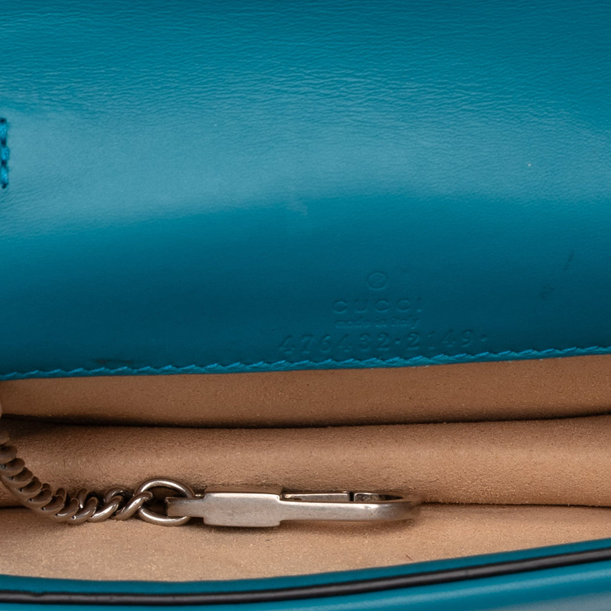 Gucci Mini Velvet Dionysus Crossbody — Blue