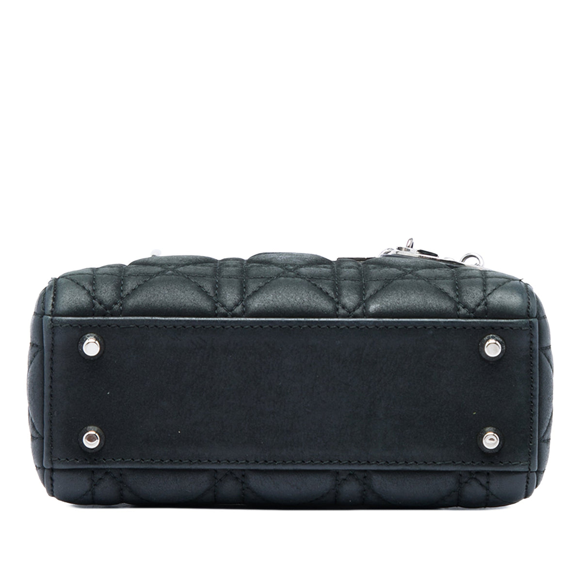 Dior Mini Iridescent Lambskin Cannage Lady Dior