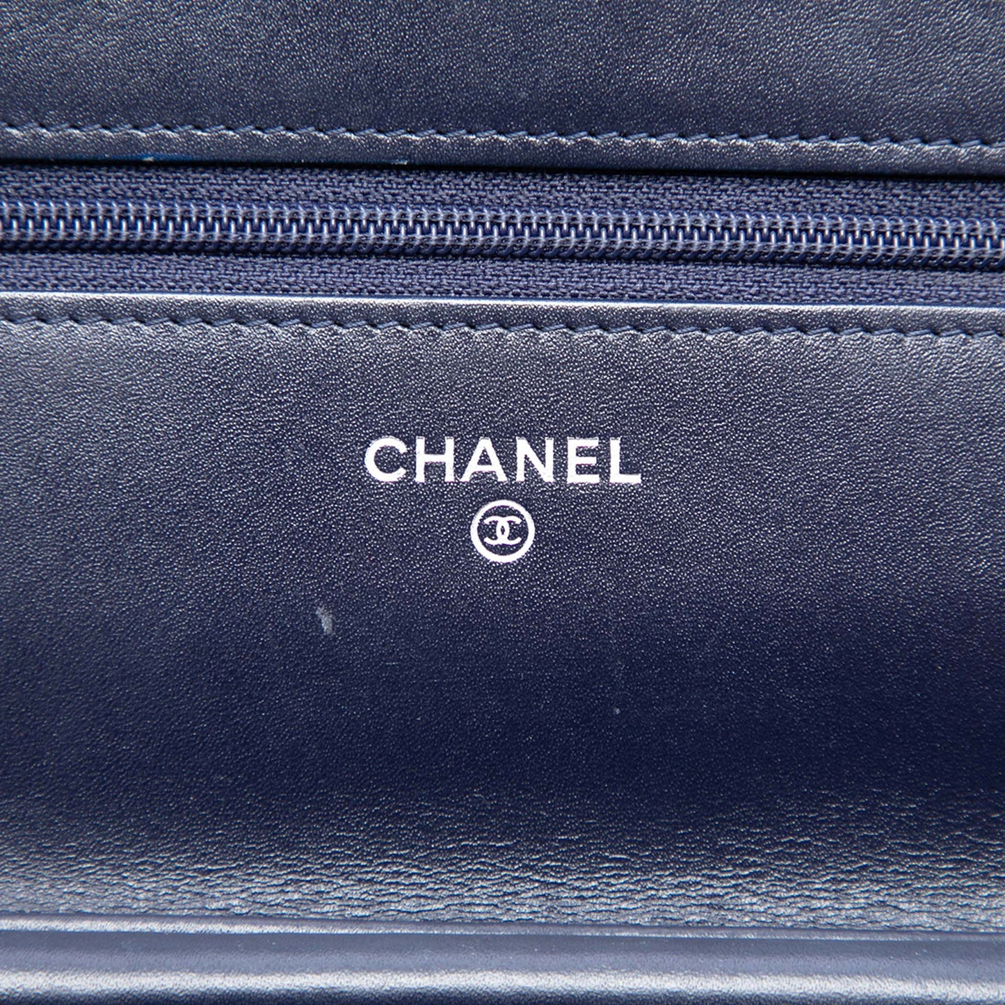 Chanel Quilted Shiny Aged Calfskin Reissue 2.55 Wallet on Chain
