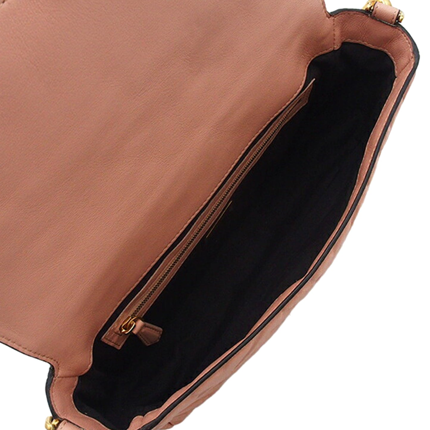 Fendi Zucca Embossed Leather Baguette Satchel