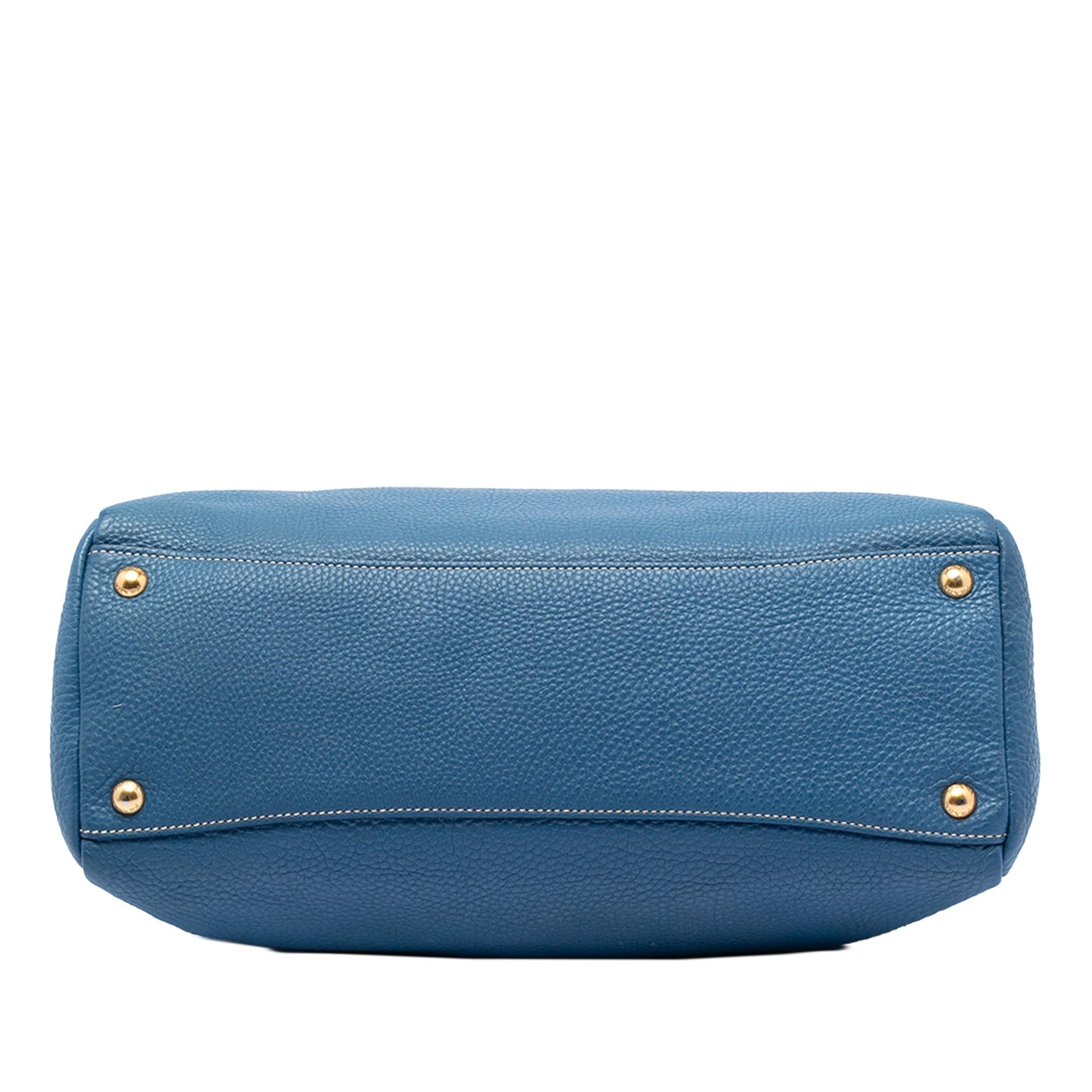 Prada Vitello Daino Zip Top Satchel