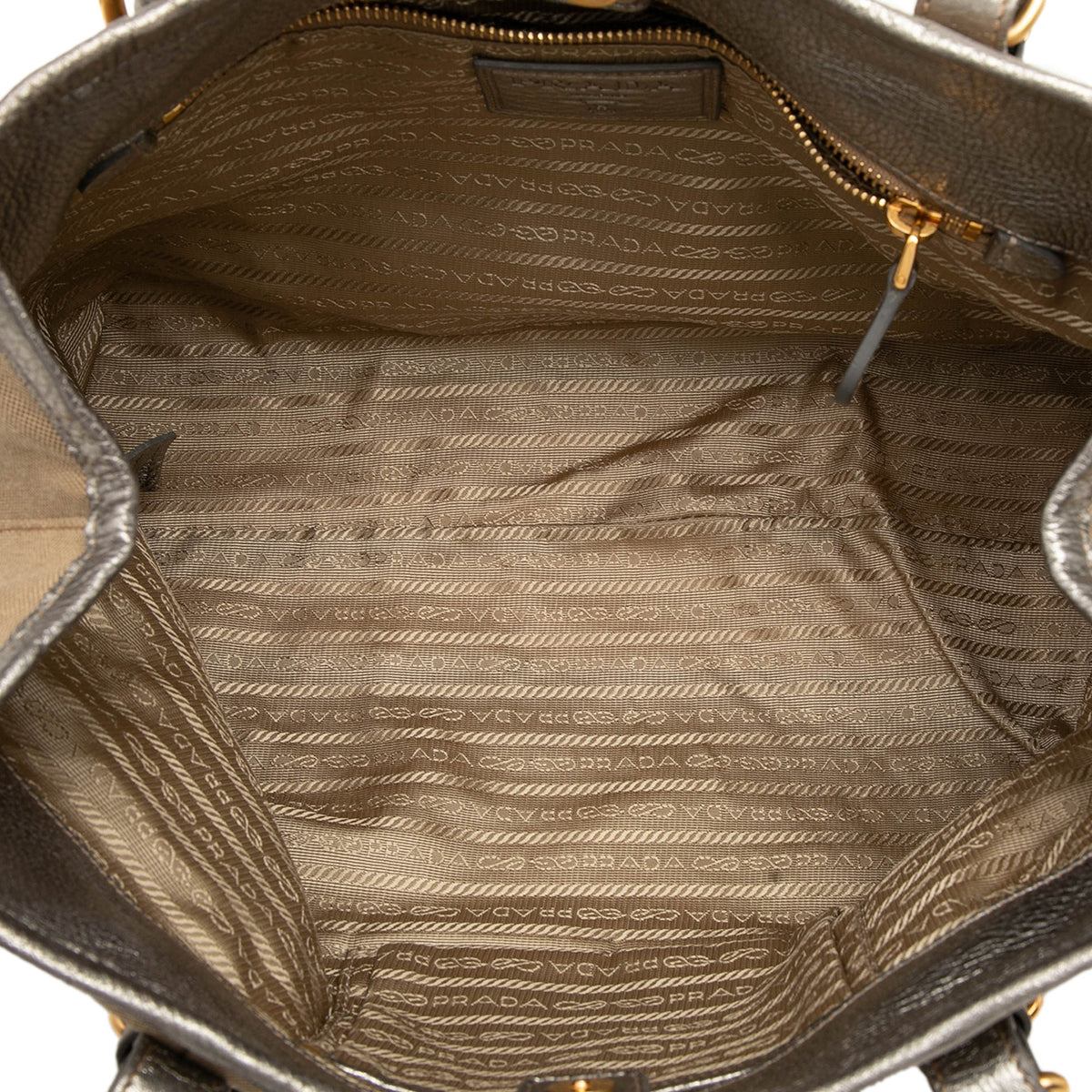 Prada Canvas Canapa Logo Tote