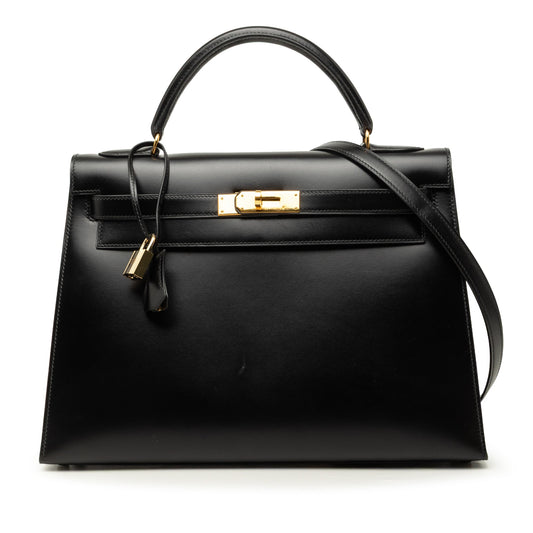 Hermès Box Calf Kelly Sellier 32