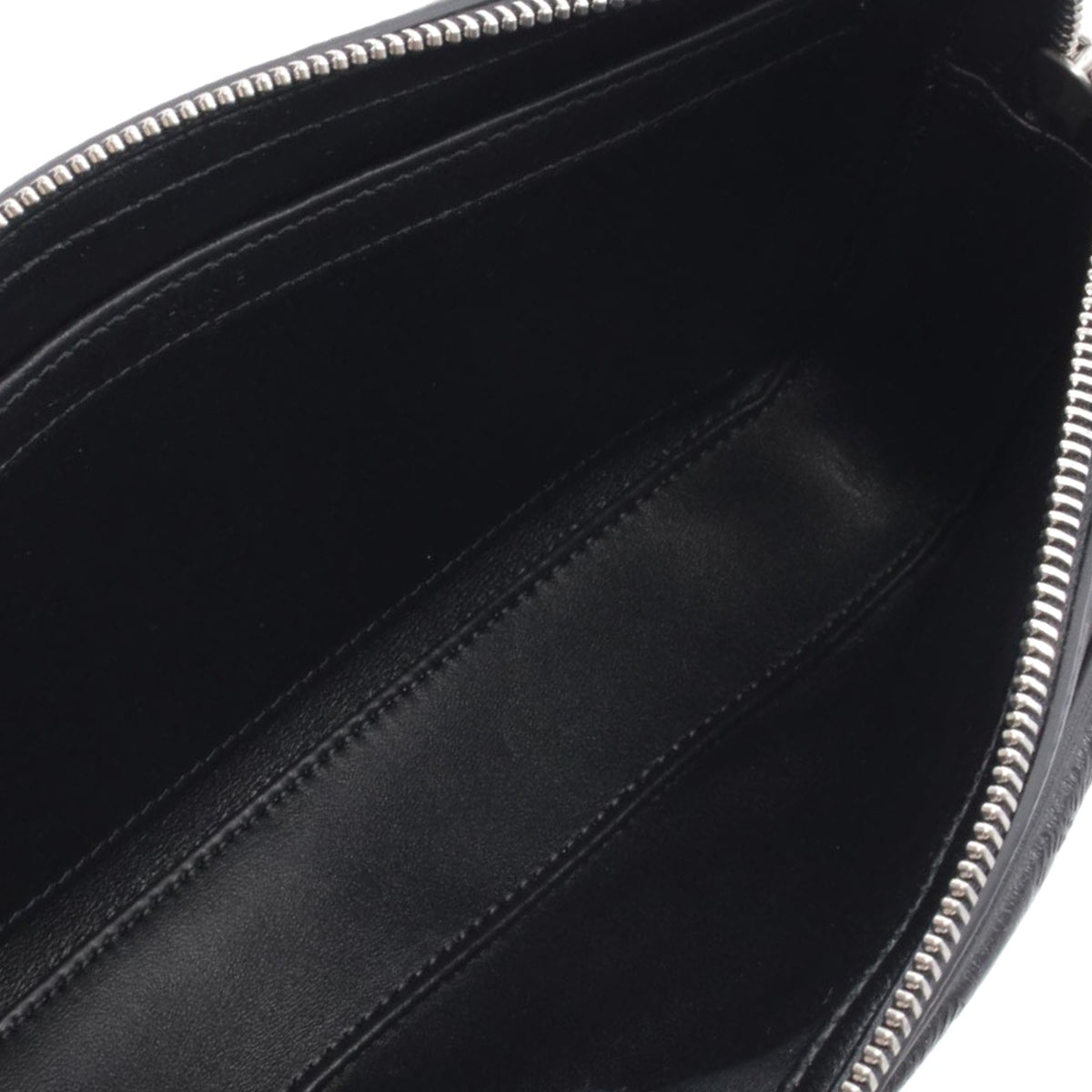 Celine Medium Triomphe Embossed Leather Messenger Bag
