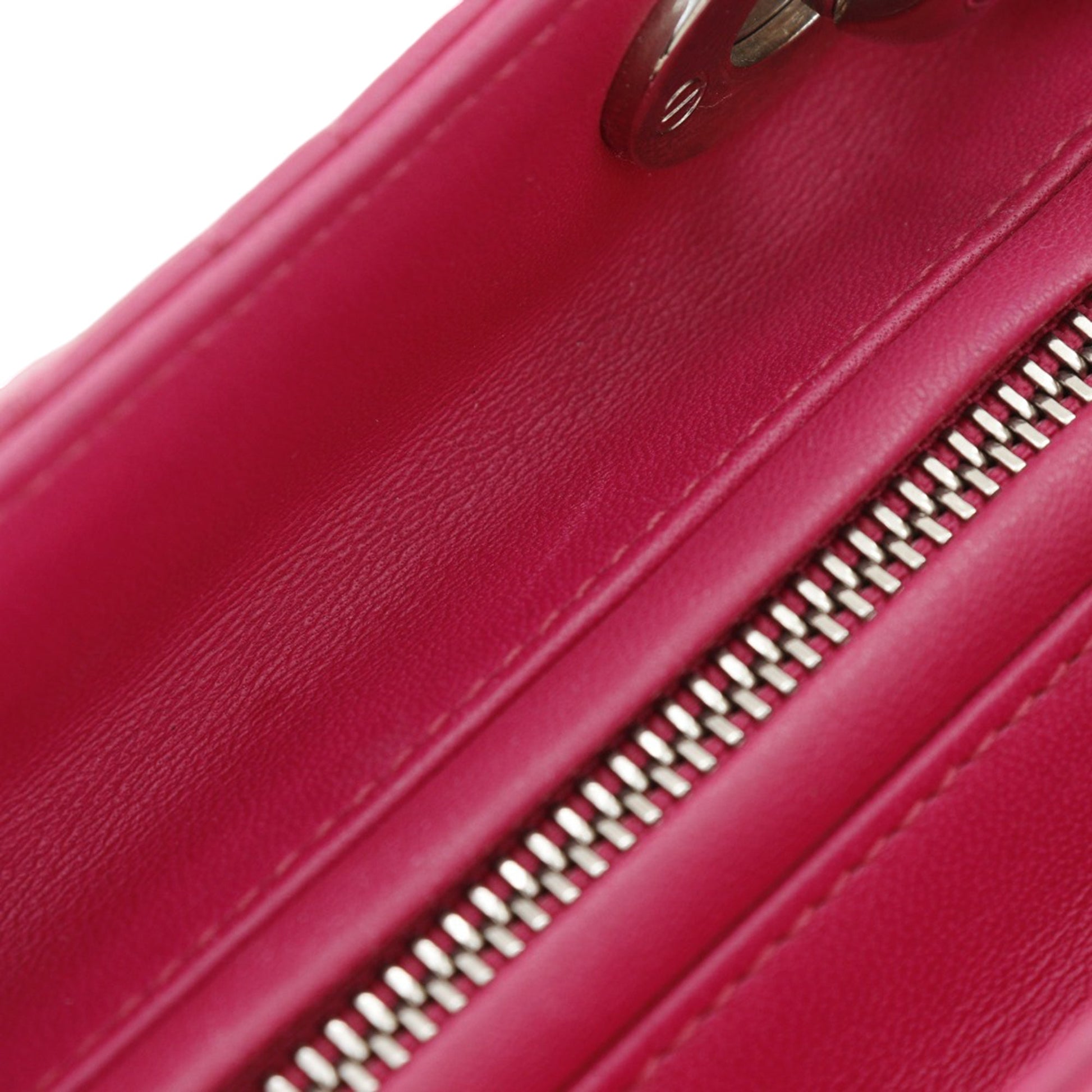 Dior Medium Lambskin Cannage Lady Dior
