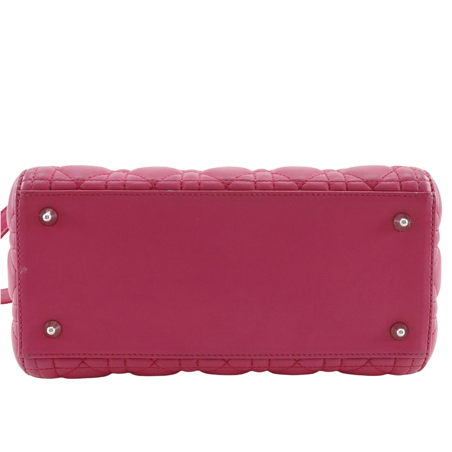 Dior Medium Lambskin Cannage Lady Dior