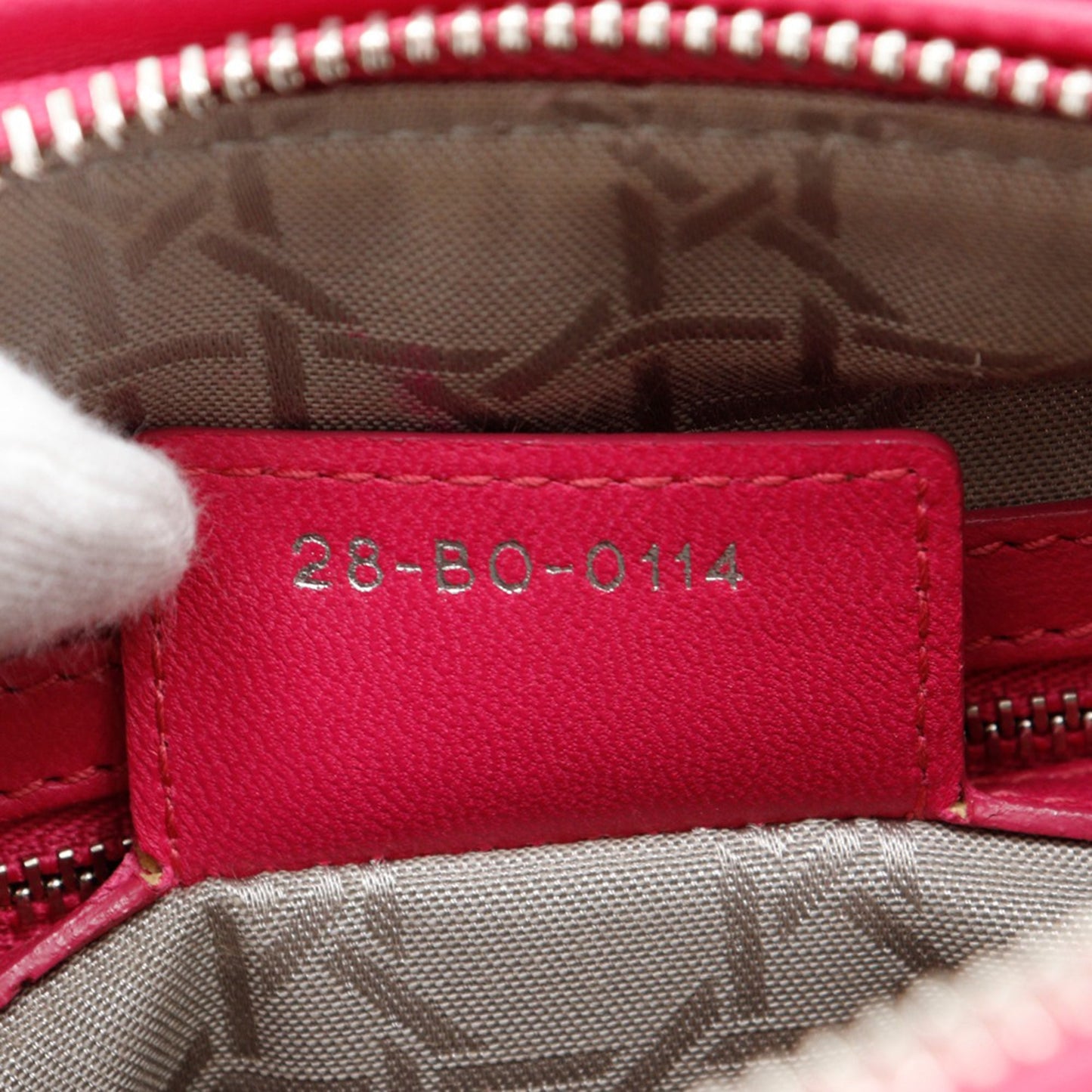 Dior Medium Lambskin Cannage Lady Dior