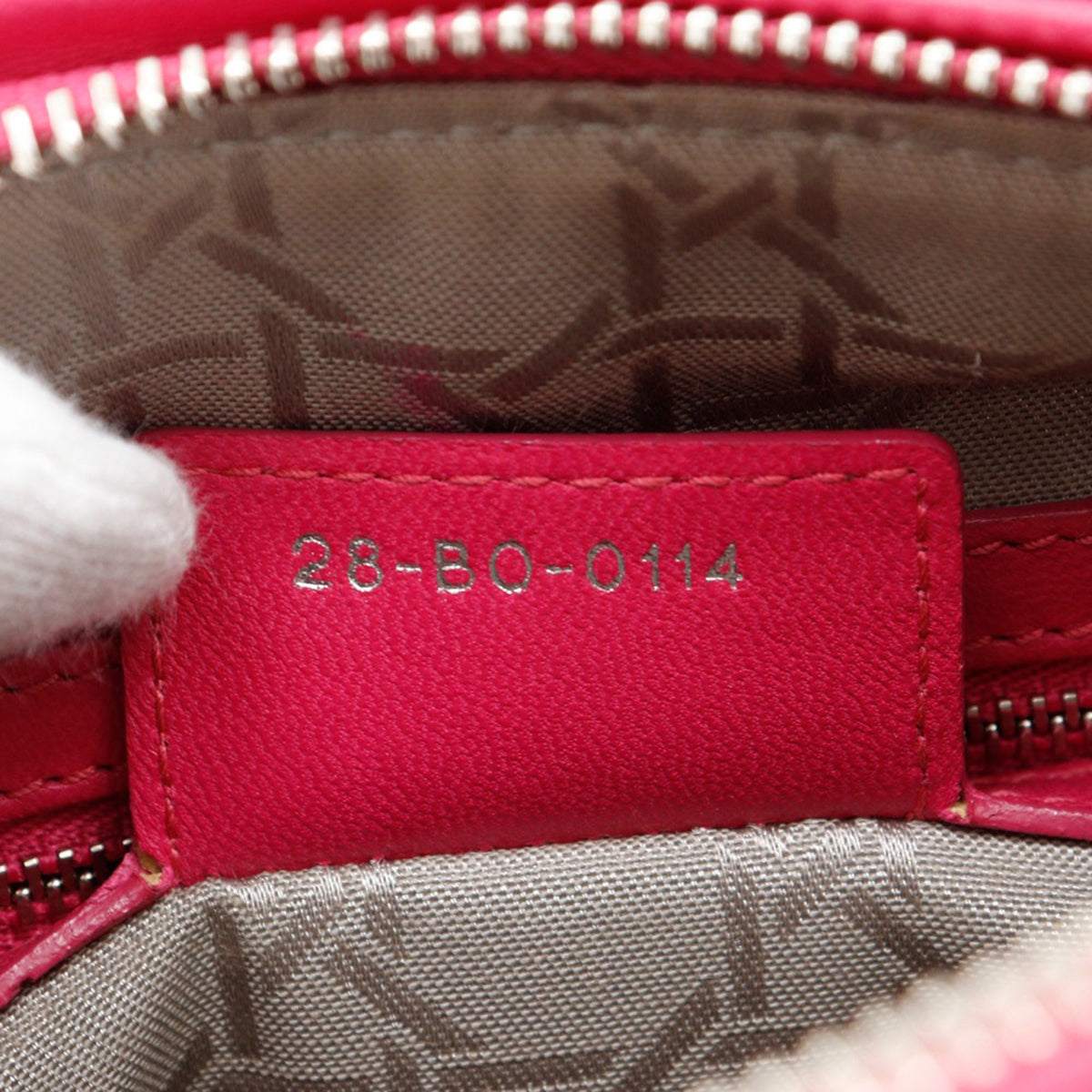 Dior Medium Lambskin Cannage Lady Dior